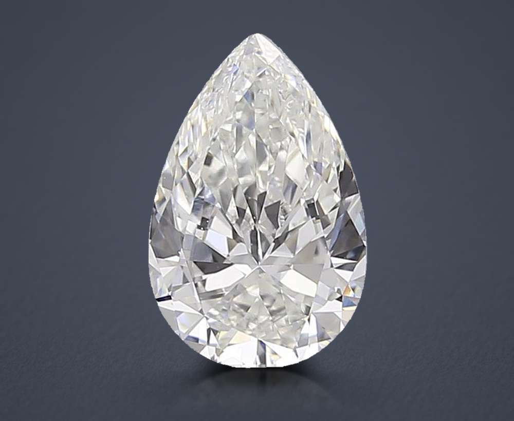0.76 Carat Pear Lab Diamond