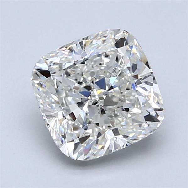 1.56ct H VS2 Rare Carat Ideal Cut Cushion Diamond