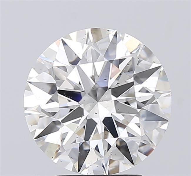 3.08ct G SI1 Rare Carat Ideal Cut Round Lab Grown Diamond