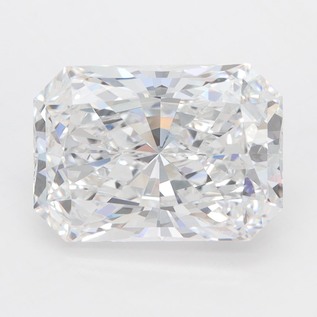 4.01ct D VVS2 Rare Carat Ideal Cut Radiant Lab Grown Diamond