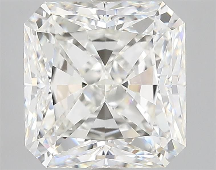 4.02ct H VS2 Rare Carat Ideal Cut Radiant Diamond