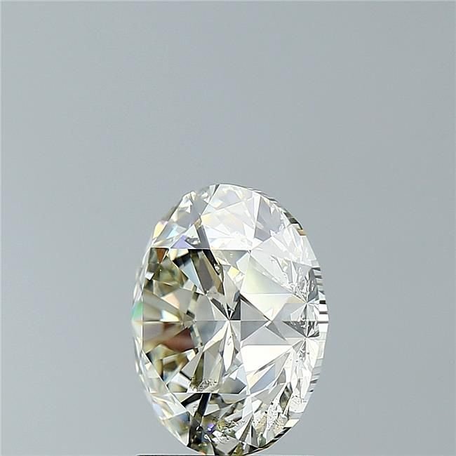 3.01ct J SI2 Excellent Cut Round Diamond