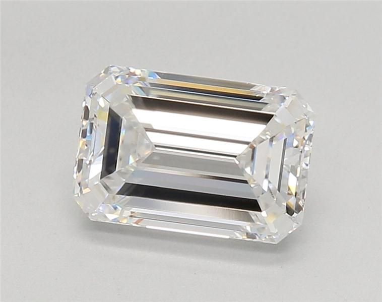 2.30ct E VS1 Rare Carat Ideal Cut Emerald Lab Grown Diamond