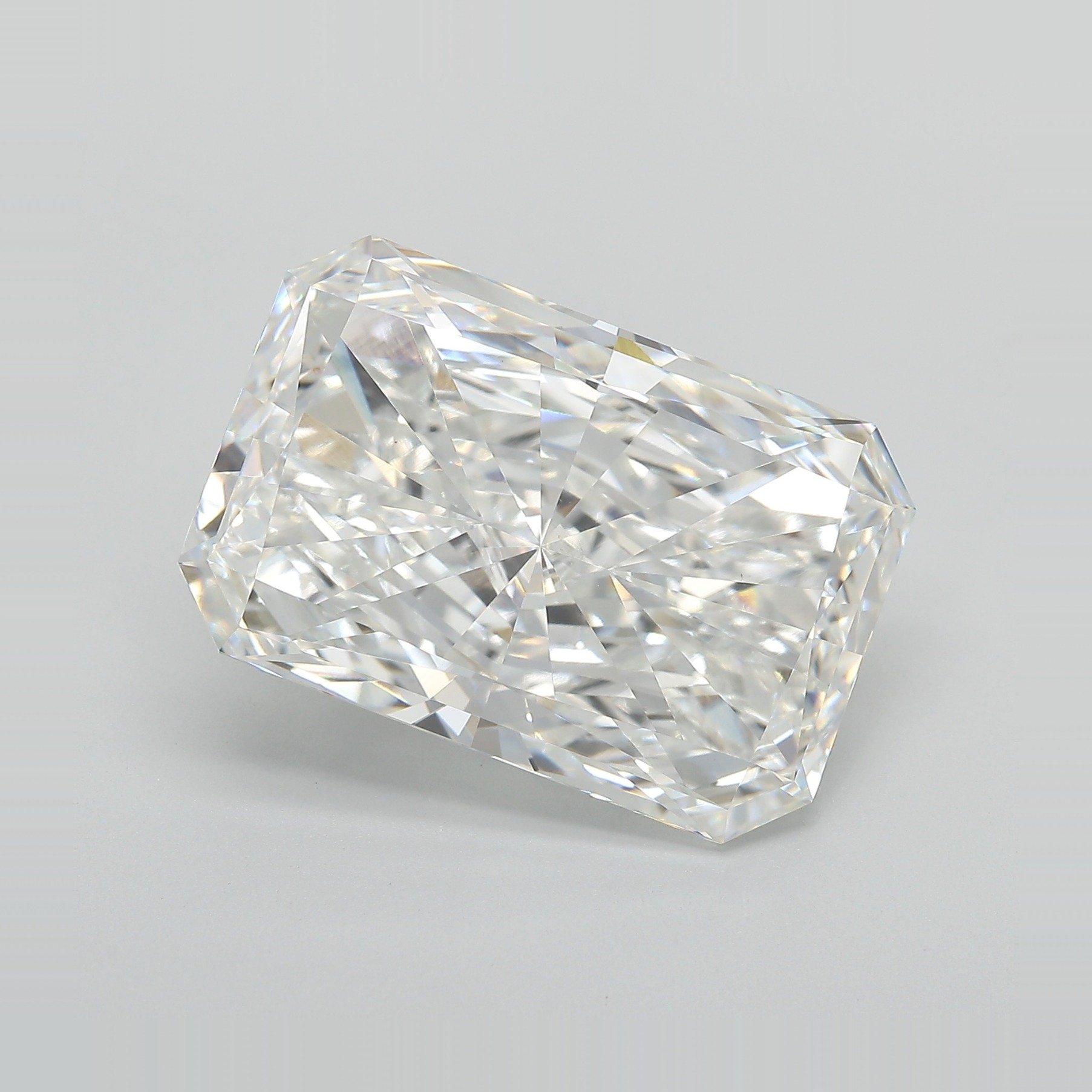 13.37ct F VVS2 Rare Carat Ideal Cut Radiant Lab Grown Diamond