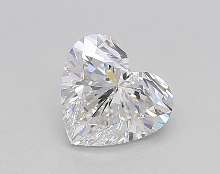 0.71ct D VVS2 Rare Carat Ideal Cut Heart Lab Grown Diamond