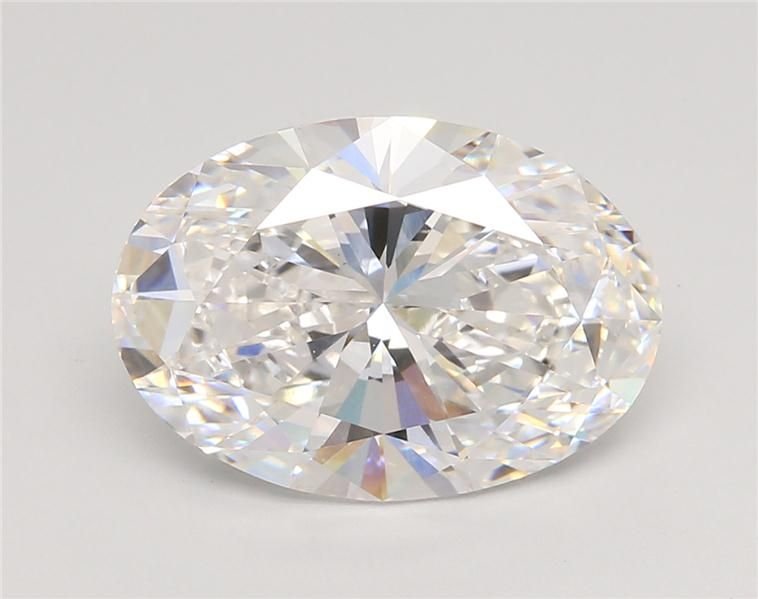 5.56ct E VS1 Rare Carat Ideal Cut Oval Lab Grown Diamond