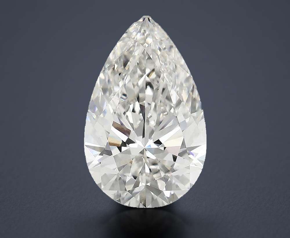3.20 Carat Pear Lab Diamond