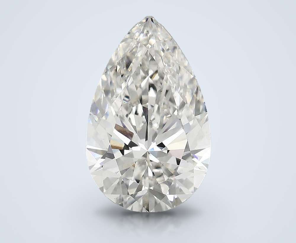 3.20 Carat Pear Lab Diamond