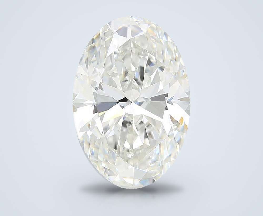 9.06 Carat Oval Lab Diamond