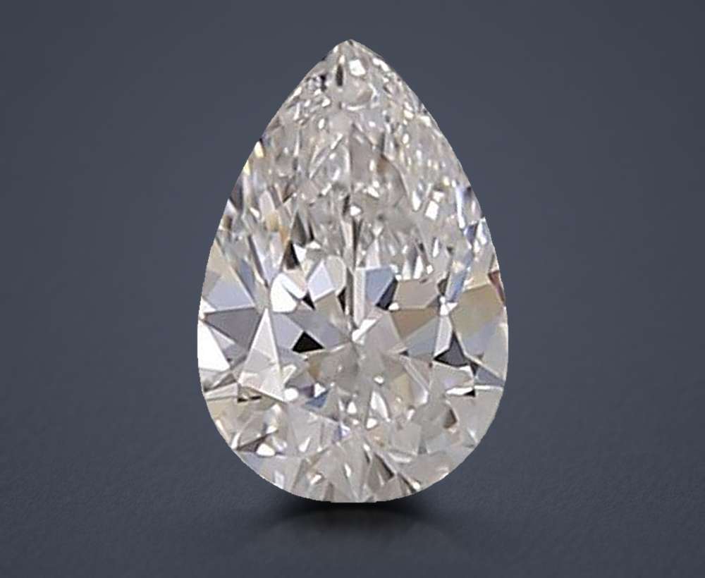 0.35 Carat Pear Lab Diamond