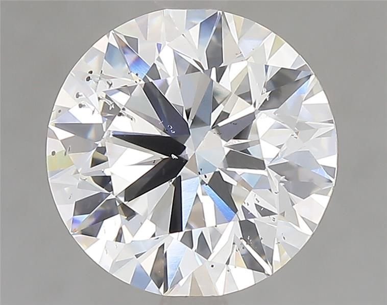 3.01ct F SI2 Rare Carat Ideal Cut Round Lab Grown Diamond