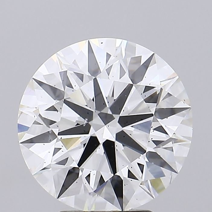 4.53ct E SI1 Rare Carat Ideal Cut Round Lab Grown Diamond