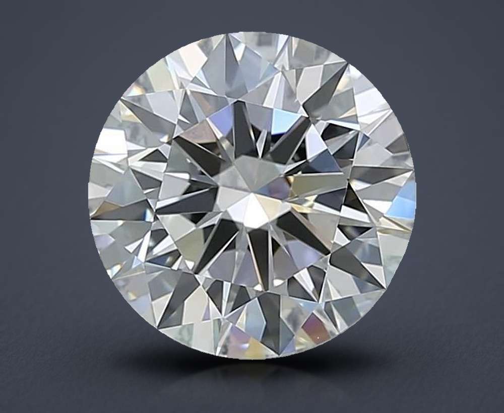 3.29 Carat Round Lab Diamond