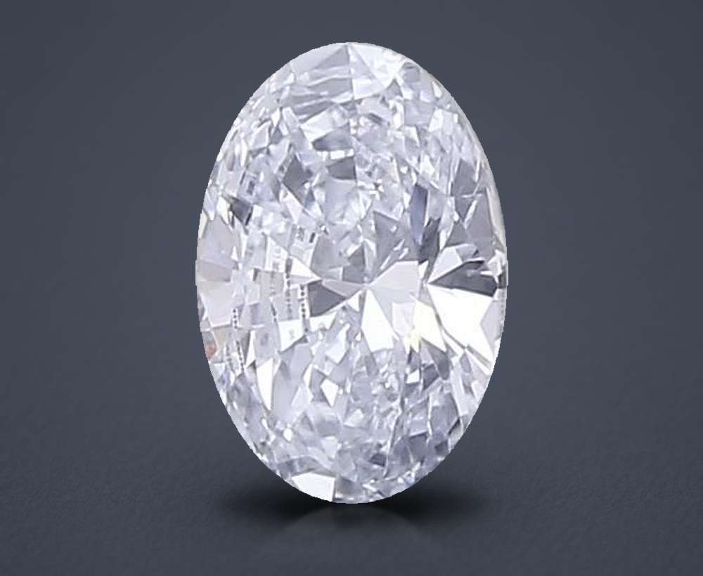 0.34 Carat Oval Lab Diamond