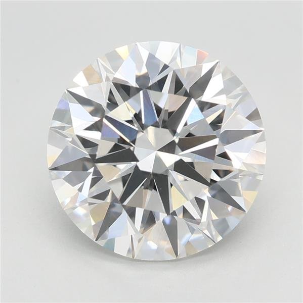 3.05ct F VVS2 Rare Carat Ideal Cut Round Lab Grown Diamond