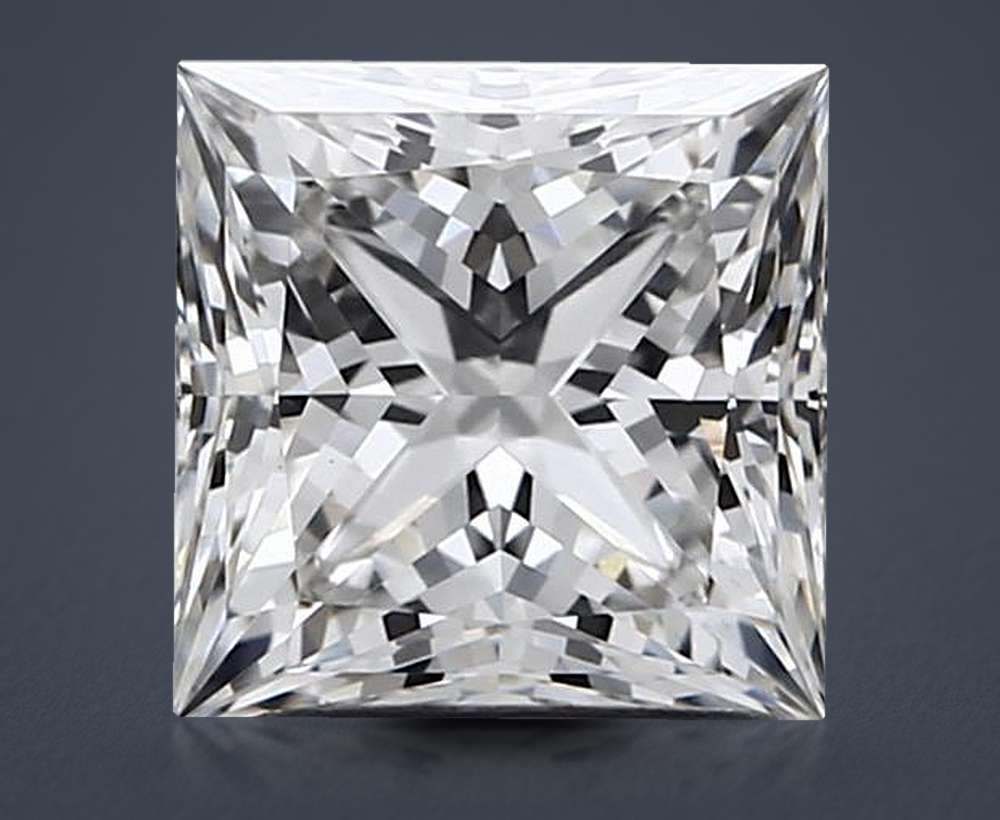 1.84 Carat Princess Lab Diamond