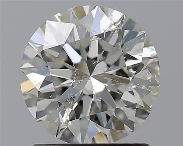 1.07ct J SI2 Rare Carat Ideal Cut Round Diamond