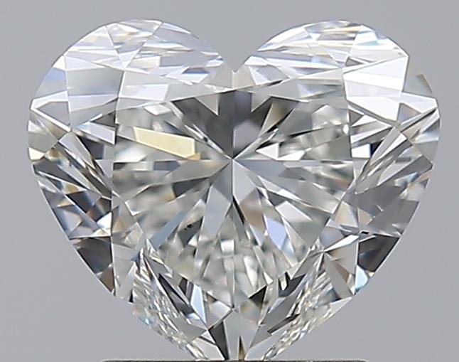 2.07ct H VS2 Rare Carat Ideal Cut Heart Diamond