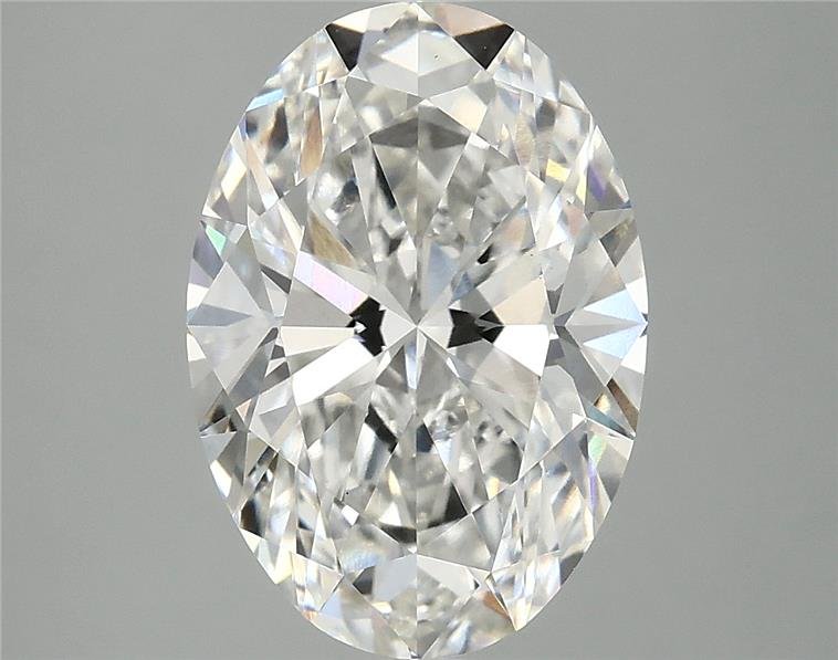 3.90 Carat Oval Lab Diamond
