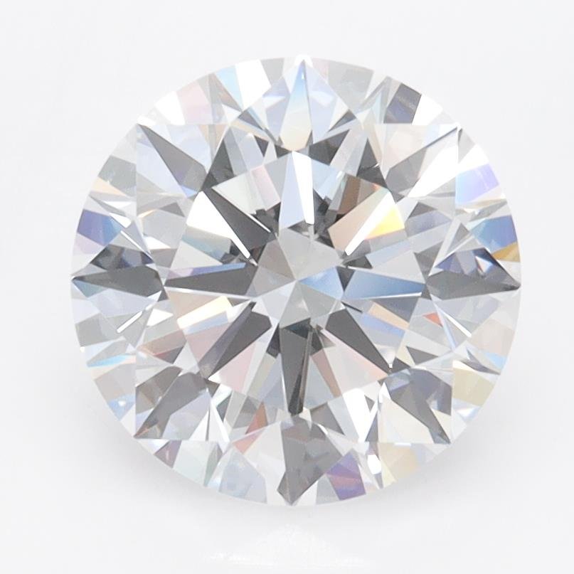 2.56ct D VVS2 Rare Carat Ideal Cut Round Lab Grown Diamond