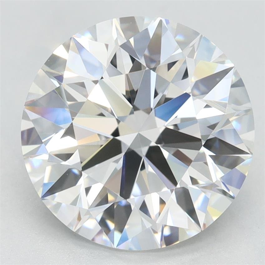 3.15ct D VVS1 Rare Carat Ideal Cut Round Lab Grown Diamond