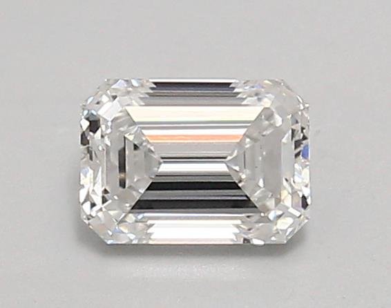 0.89ct D VVS1 Excellent Cut Emerald Lab Grown Diamond