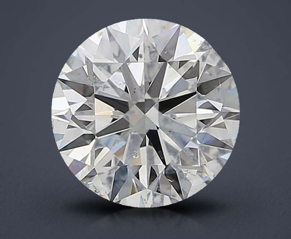 3.20 Carat Round Natural Diamond