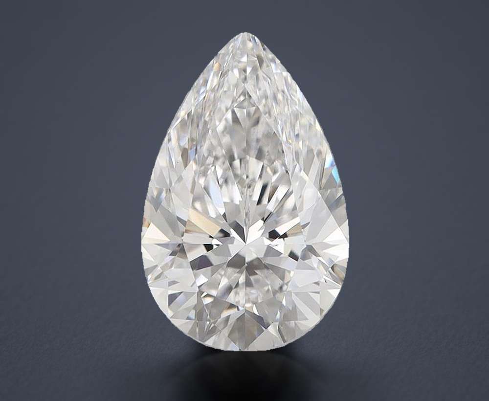 4.06 Carat Pear Lab Diamond