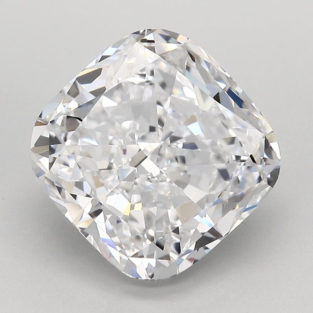 5.02ct E VVS1 Very Good Cut Cushion Lab Grown Diamond