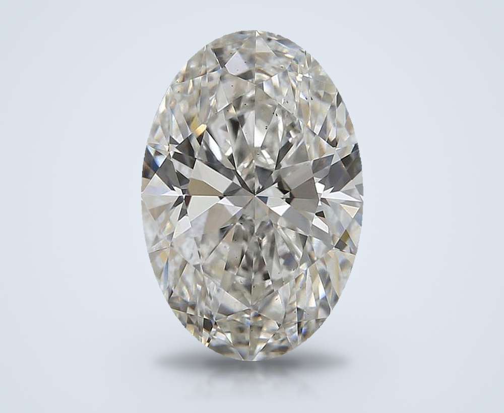 2.52 Carat Oval Lab Diamond