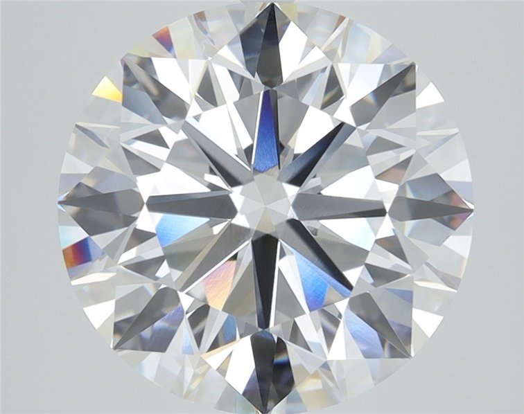 7.02ct E VVS1 Rare Carat Ideal Cut Round Lab Grown Diamond
