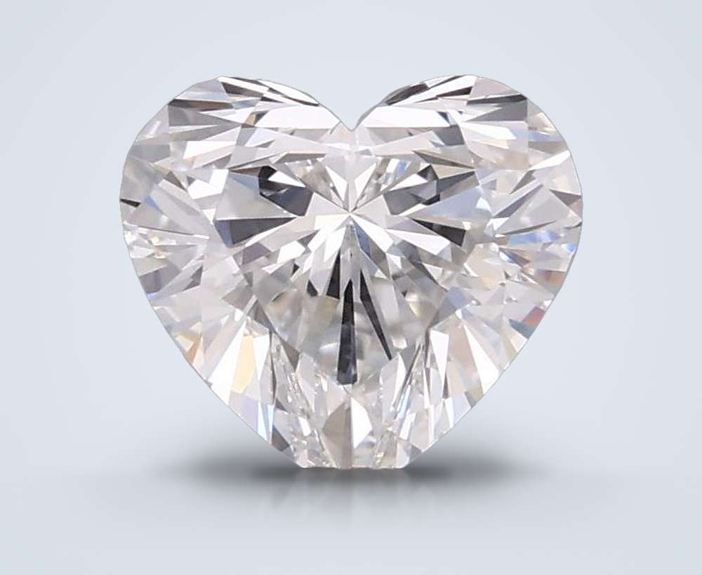1.00 Carat Heart Lab Diamond