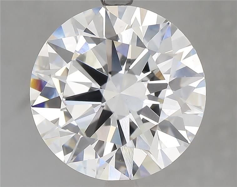 6.56ct G VS1 Excellent Cut Round Lab Grown Diamond