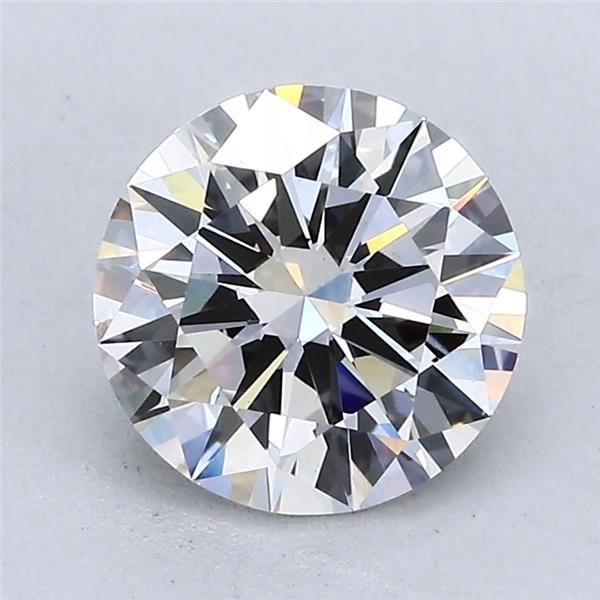 2.01ct H VVS2 Excellent Cut Round Lab Grown Diamond