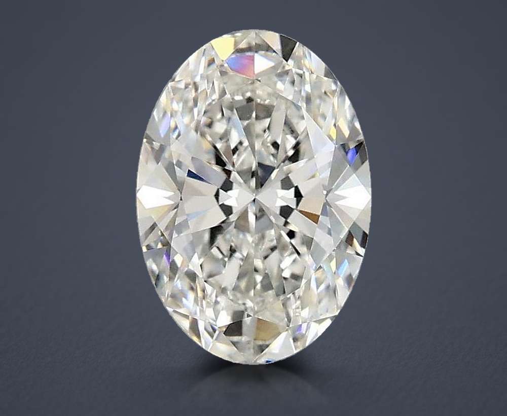 3.21 Carat Oval Lab Diamond