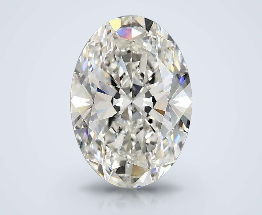 3.21 Carat Oval Lab Diamond