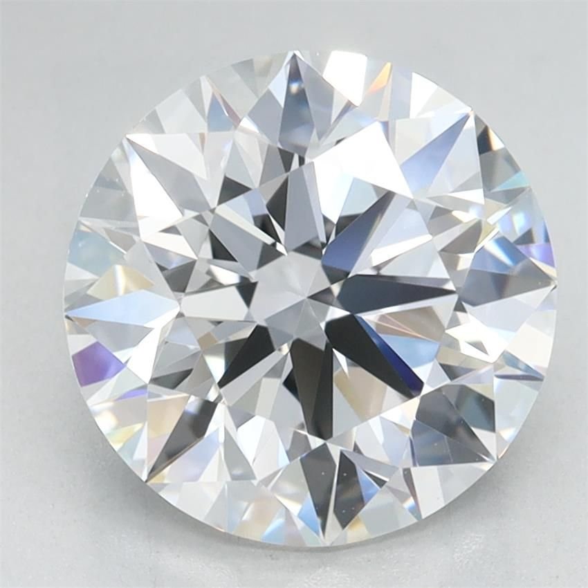 2.73ct D VVS1 Rare Carat Ideal Cut Round Lab Grown Diamond