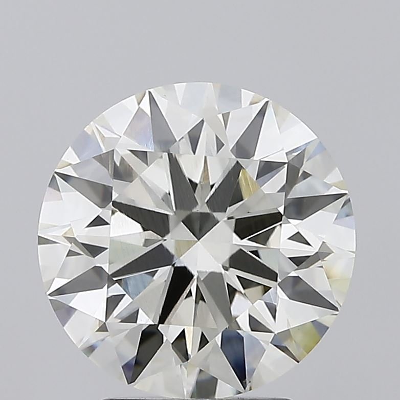 3.15ct J VS1 Rare Carat Ideal Cut Round Lab Grown Diamond