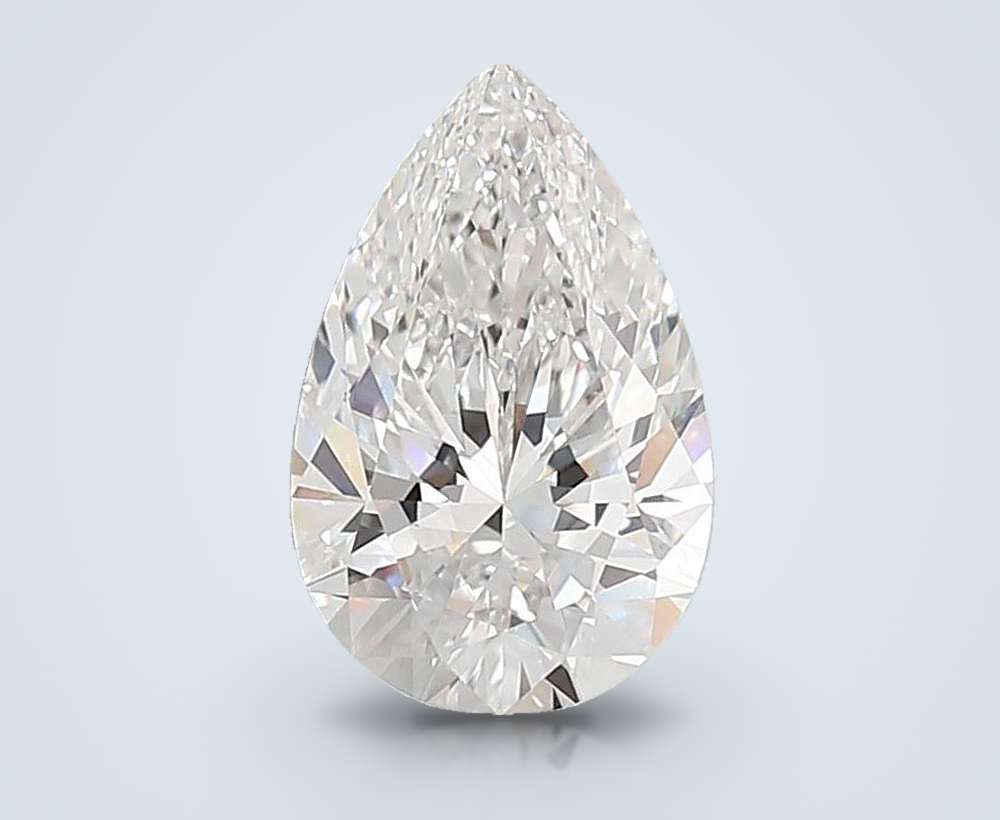 3.81 Carat Pear Lab Diamond
