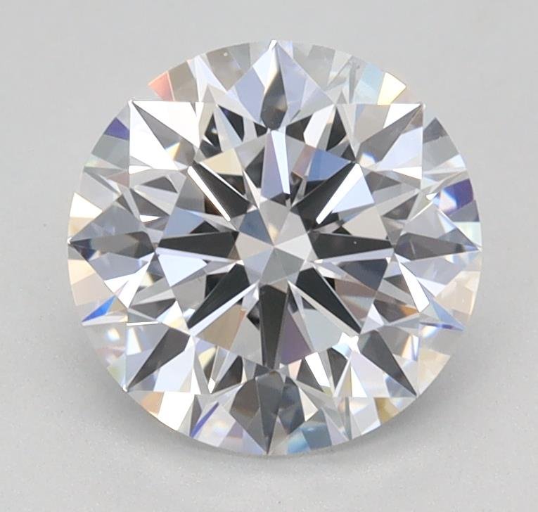 1.24ct D VS2 Rare Carat Ideal Cut Round Lab Grown Diamond