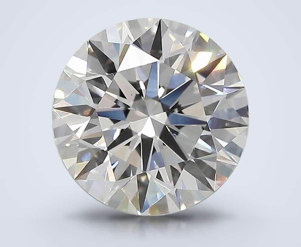 3.40 Carat Round Lab Diamond
