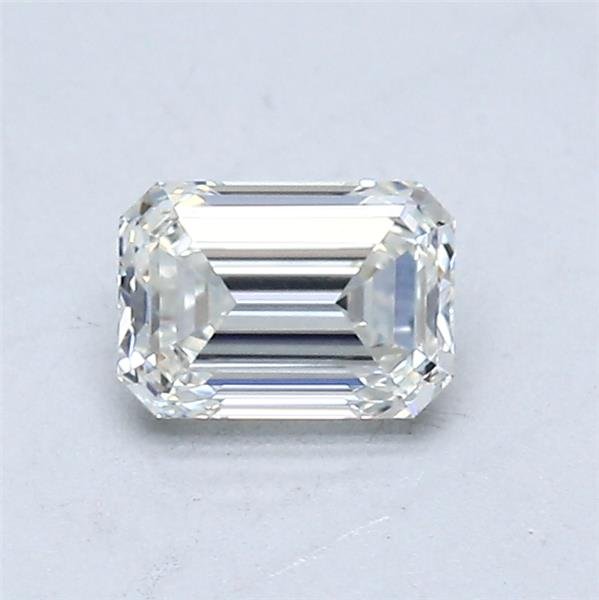 0.61ct I VVS1 Excellent Cut Emerald Diamond