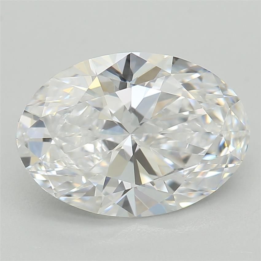 1.54ct D VS2 Rare Carat Ideal Cut Oval Lab Grown Diamond