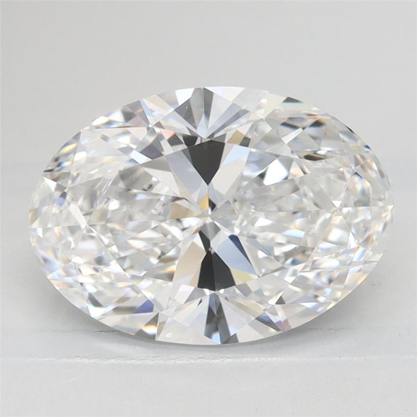 2.14ct D VVS1 Rare Carat Ideal Cut Oval Lab Grown Diamond