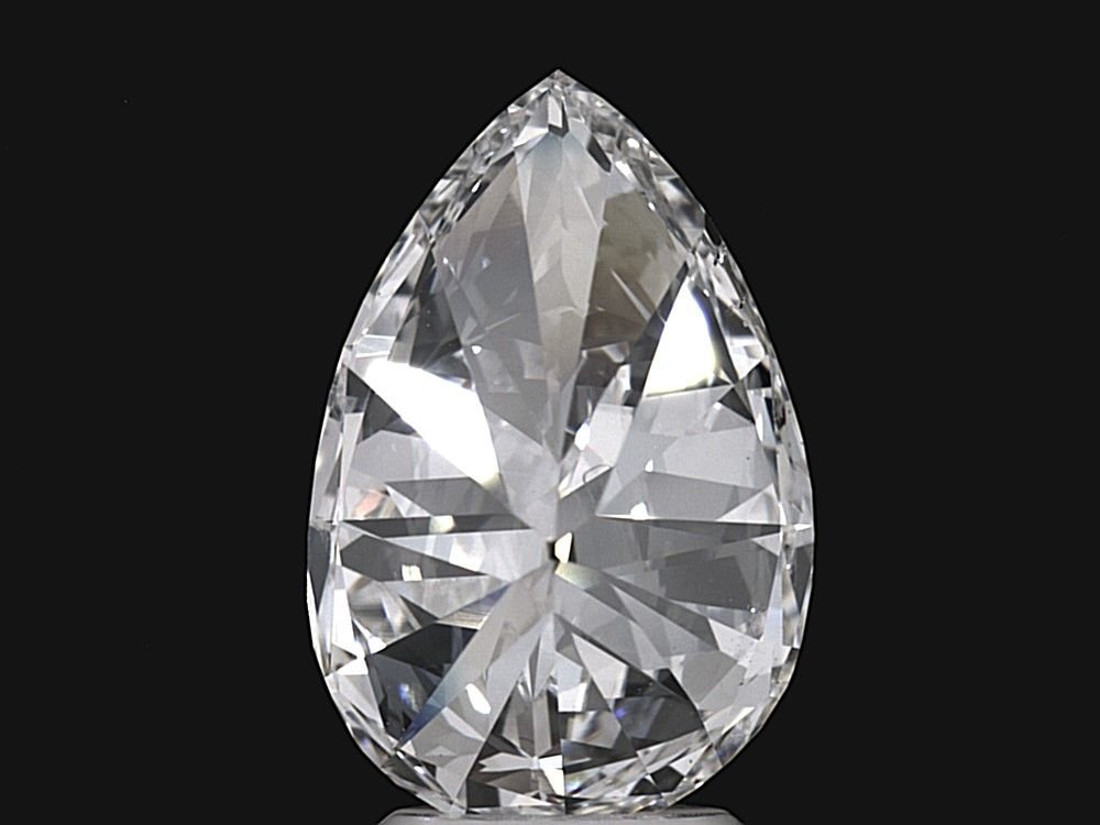 4.30ct E SI1 Very Good Cut Pear Diamond