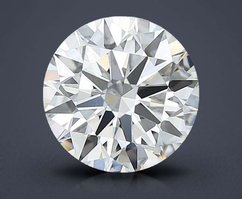 3.09 Carat Round Lab Diamond