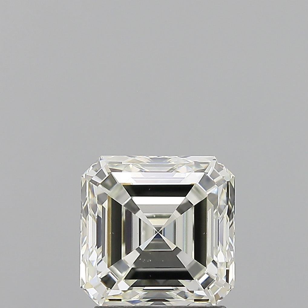 2.01ct K VS1 Rare Carat Ideal Cut Asscher Diamond