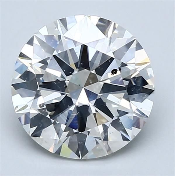 2.50ct H SI1 Rare Carat Ideal Cut Round Diamond