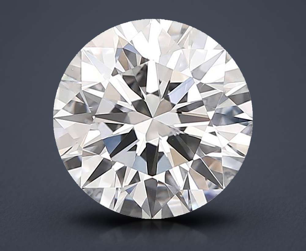 3.53 Carat Round Lab Diamond
