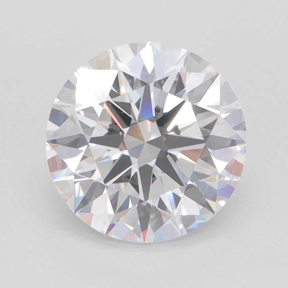 3.01ct G IF Rare Carat Ideal Cut Round Lab Grown Diamond